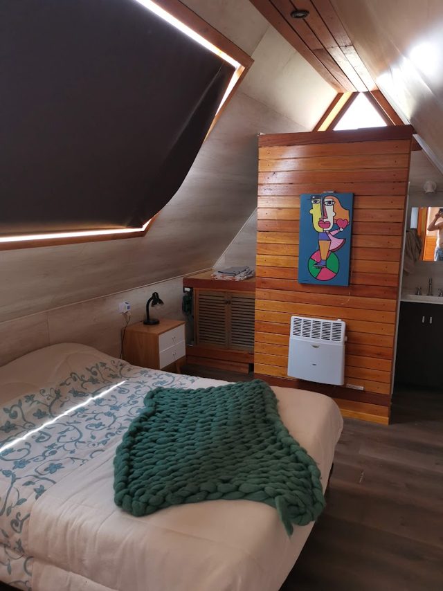 Dormitorio de la casa de campo